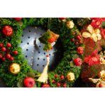 Ornament brad, Embo, Clopotei, Auriu, Lucios, 10*23CM, Acril, Interior/ Exterior