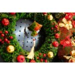 Ornament brad, Embo, Clopotei, Auriu, Lucios, 10*23CM, Acril, Interior/ Exterior
