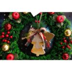 Ornament brad, Embo, Clopotei, Auriu, Lucios, 16*17CM, Acril, Interior/ Exterior - imagine 2