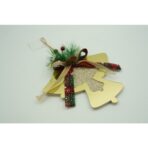 Ornament brad, Embo, Clopotei, Auriu, Lucios, 16*17CM, Acril, Interior/ Exterior - imagine 4