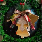 Ornament brad, Embo, Clopotei, Auriu, Lucios, 16*17CM, Acril, Interior/ Exterior - imagine 6