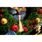 Ornament brad, Embo, Clopotel, Auriu, Lucios, 14*28CM, Acril, Interior/ Exterior - imagine 4