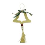 Ornament brad, Embo, Clopotel, Auriu, Lucios, 14*28CM, Acril, Interior/ Exterior - imagine 6
