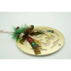 Ornament brad, Embo, Glob, Auriu, Lucios, 17*17CM, Acril, Interior/ Exterior - imagine 2