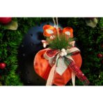 Ornament brad, Embo, Inima, Rosu, Lucios, 15*15CM, Acril, Interior/ Exterior - imagine 4