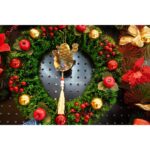 Ornament brad, Embo, Om de zapada, Auriu, Lucios, 10*23CM, Acril, Interior/ Exterior
