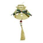 Ornament brad, Embo, Om de zapada, Auriu, Lucios, 14*30CM, Acril, Interior/ Exterior - imagine 4