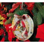 Ornament brad, Embo, Pasare, Auriu, Lucios, 17*17CM, Acril, Interior/ Exterior - imagine 16