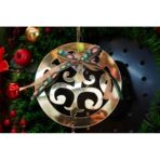 Ornament brad, Embo, Rotund, Auriu, Lucios, 15*26CM, Acril, Interior/ Exterior - imagine 7