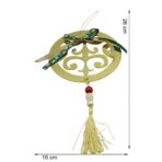 Ornament brad, Embo, Rotund, Auriu, Lucios, 15*26CM, Acril, Interior/ Exterior - imagine 11