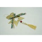 Ornament brad, Embo, Stea, Auriu, Lucios, 15*26CM, Acril, Interior/ Exterior - imagine 5