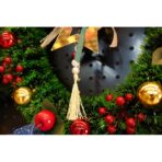 Ornament brad, Embo, Stea, Auriu, Lucios, 15*26CM, Acril, Interior/ Exterior - imagine 9