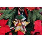 Ornament brad, Embo, Stea, Auriu, Lucios, 17*17CM, Acril, Interior/ Exterior - imagine 7