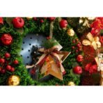 Ornament brad, Embo, Stea, Auriu, Lucios, 17*17CM, Acril, Interior/ Exterior - imagine 8