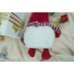 Ornament de Craciun spiridus, Embo, gri/alb, textil, 58 cm - imagine 9