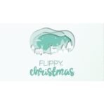 Ornament de Craciun spiridus, Embo, gri/alb, textil, 58 cm - imagine 14