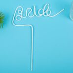 Pai de Plastic, Embo, Model Bride, Tematica Nunta, Diametru 0.5 cm, Alb - imagine 5