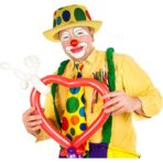 Palarie Decorativa, Embo, Pentru Petreceri, Model Clovn, Multicolor - imagine 2