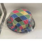 Palarie Decorativa, Embo, Pentru Petreceri, Model Carouri, Multicolor - imagine 2