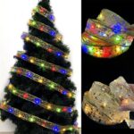 Panglică LED de Crăciun Embo Aurie, lungime 10 m , 100 LED-uri, Multicolor
