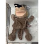 Papusa de Mana pentru Teatru de Papusi, Embo, din Plus, 25 x 10 x 8 cm, Model Lup, Bej - imagine 11