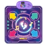 Jucarie Interactiva, Embo, Covor Muzical de Dans, 4-6 Ani, Bluetooth, 4 Moduri, 90 x 90 cm, Mov