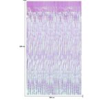 Perdea Franjurata, Embo, Model Decor Petrecere, pentru Fundal de Poze, Amenajare Colorata a Petrecerii, Dimensiune 100x200 cm, Roz - imagine 2