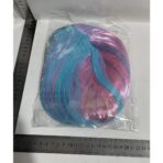 Peruca Cosplay, Embo, Tunsoare Bob cu Breton, pentru Carnaval, Halloween, Petreceri Tematice, din PET, Marime Universala, Multicolor - imagine 2