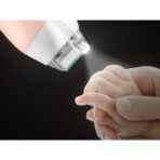 Pila Electrica, Embo, pentru Copii si Bebelusi, din ABS, 6 Accesorii, cu Lumina LED, 9.5 x 6 x 17 cm, Roz - imagine 4