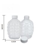 Munitie, Embo, 20.000 Bile Gel pentru pistoale de jucarie Gel Blaster, Sticla Ananas 10.5x6.5 mm, Albastru - imagine 2