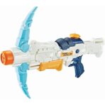 Pistol cu Apa, Embo, +6 Ani, Rezervor 700 ml, 4 Moduri de Stropire, din Plastic, 56 x 37 x 23 cm, Alb - imagine 4