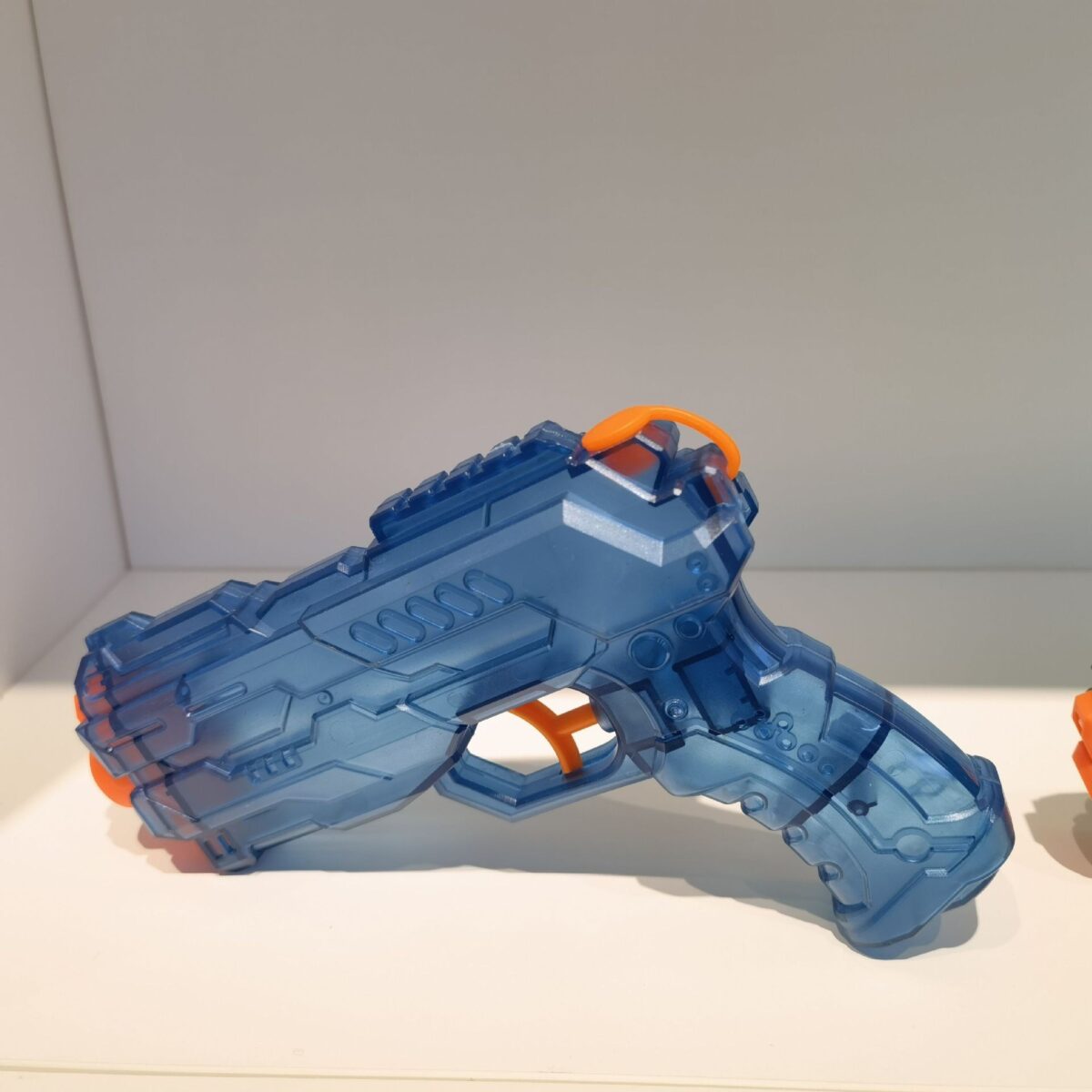 Pistol cu Apa, Embo, Pistol cu Apa pentru Copii, Manual, din Plastic, 23 x 16 x 4 cm, rezervor 250 ml, Albastru - imagine 3