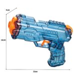 Pistol cu Apa, Embo, Pistol cu Apa pentru Copii, Manual, din Plastic, 23 x 16 x 4 cm, rezervor 250 ml, Albastru