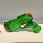 Pistol cu Apa, Embo, Pistol cu Apa pentru Copii, Manual, din Plastic, 23 x 16 x 4 cm, rezervor 250 ml, Verde - imagine 2