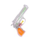 Pistol cu Apa, Embo, pentru Copii, din Plastic, 16 x 5 x 2 cm, Transparent/Portocaliu