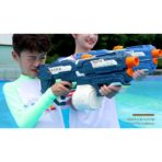Jucarie de apa pentru copii, Rezervor 600ml, Embo, 14ani+, cu baterie 1200mAh, Electric Burst, Albastru/Alb, 1000ML - imagine 9