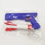 Pistol de Jucarie, Embo, cu Lansator de Racheta, din Polistiren/Plastic, Lumina LED, +3 Ani, Albastru/Rosu - imagine 4