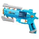 Pistol Manual cu Apa, Embo, Jucarie Pistol cu Apa Sigur Pentru Copii, Design Nou S-Shooter Atractiv, 23 x 14.5 cm, Albastru