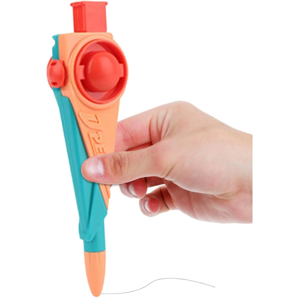 Pix Multifunctional, Embo, cu Sunete si Vibratii, 5x1.5x17cm, Multicolor - imagine 6