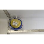 Pompa de picior, cu 3 adaptoare de valva, Air Step, Embo, Galben-Albastru - imagine 6