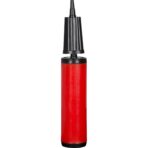 Pompa de Umflat Baloane, Embo, din Plastic, Manuala, 27 x 4.5 cm, Rosu