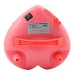 Pompa Electrica Pentru Umflat Baloane, 600 W, in Forma de Inima, Doua Capete de Umflat, din Plastic, Rosu - imagine 5