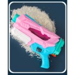Pistol cu Apa pentru Copii, Rezervor, Pentru Piscina/Plaja, Embo, 6ani+,  5 duze, Quick Fill, Roz, 800ML - imagine 5