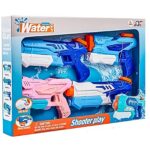 Set 4x Pistol cu Apa pentru Copii, Embo, 6ani+, Albastru+Roz, 300 ML