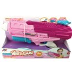 Pistol cu Apa pentru Copii, Rezervor, Pentru Piscina/Plaja, Embo, 6ani+, Roz, 1250ML - imagine 5