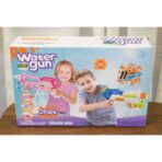 Set 2x Pistol cu Apa pentru Copii, Rezervor, Pentru Piscina/Plaja, Embo, 6ani+, Roz + Albastru, 1000 ML - imagine 9