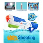 Pistol cu Apa pentru Copii, Rezervor, Pentru Piscina/Plaja, Embo, 6ani+,  Multicolor, 1200ML - imagine 9