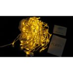 Sectiune de Craciun Embo® Tip Turturi, 8 jocuri de lumini Sectiu 5 m, 143 LED-uri, Interconectabila, Fir Alb, Alb Cald - imagine 4