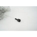 Sectiune Instalatie de Craciun Embo, Tip Plasa, 120 LED-uri, 1.5 x 1.5 m, 8 jocuri de lumini, Interconectabila, Fir transparent, Alb rece - imagine 4