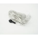 Sectiune Instalatie de Craciun Embo, Tip Plasa, 80 LED-uri, 2 m x 1 m, 8 jocuri de lumini, Interconectabila, Fir transparent, Alb cald - imagine 5